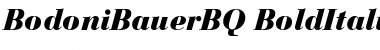 Download Bodoni Bauer BQ Regular Font Title Preview