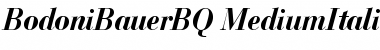 Download Bodoni Bauer BQ Regular Font Title Preview