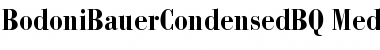 Download Bodoni Bauer BQ Regular Font Title Preview