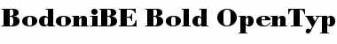 Download Bodoni BE Bold Font Title Preview