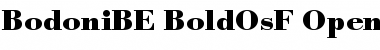 Download Bodoni BE Bold OsF Font Title Preview