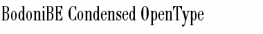 Download Bodoni BE Condensed Font Title Preview