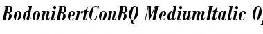 Download Bodoni Berthold Condensed BQ Regular Font Title Preview