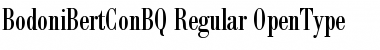 Download Bodoni Berthold Condensed BQ Regular Font Title Preview