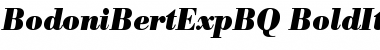 Download Bodoni Berthold Expert BQ Regular Font Title Preview