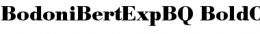 Download Bodoni Berthold Expert BQ Regular Font Title Preview