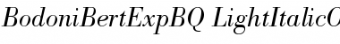Download Bodoni Berthold Expert BQ Regular Font Title Preview