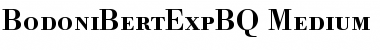 Download Bodoni Berthold Expert BQ Regular Font Title Preview