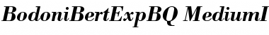 Download Bodoni Berthold Expert BQ Regular Font Title Preview