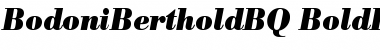 Download Bodoni Berthold BQ Regular Font Title Preview