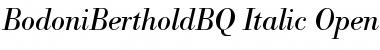 Download Bodoni Berthold BQ Regular Font Title Preview