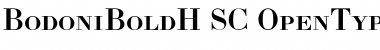 Download Bodoni BoldH-SC Font