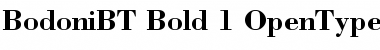 Download Bodoni Bold Font