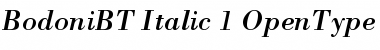 Download Bodoni Italic Font