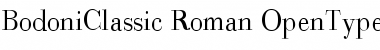Download BodoniClassic Roman Font Title Preview