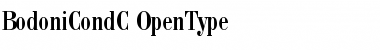 Download BodoniCondC Regular Font Title Preview