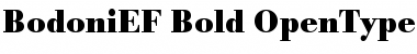 Download BodoniEF Bold Font Title Preview