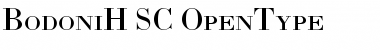 Download BodoniH-SC Regular Font Title Preview