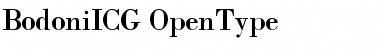 Download BodoniICG Regular Font Title Preview
