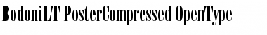 Download Bodoni LT Poster Compressed Font Title Preview