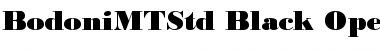 Download Bodoni MT Std Black Font Title Preview
