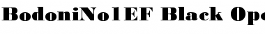 Download BodoniNo1EF Black Font Title Preview