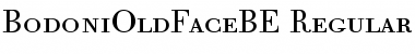 Download Bodoni Old Face BE SC Font Title Preview