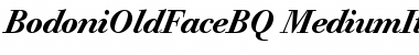 Download Bodoni Old Face BQ Regular Font Title Preview