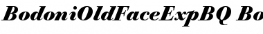Download Bodoni Old Face Expert BQ Regular Font Title Preview