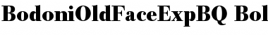 Download Bodoni Old Face Expert BQ Regular Font Title Preview