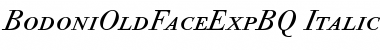 Download Bodoni Old Face Expert BQ Regular Font Title Preview