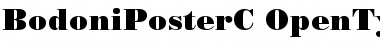 Download BodoniPosterC Regular Font Title Preview