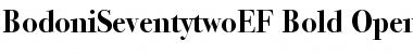 Download BodoniSeventytwoEF Bold Font Title Preview