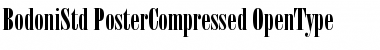 Download Bodoni Std Poster Compressed Font Title Preview