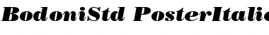 Download Bodoni Std Poster Italic Font Title Preview