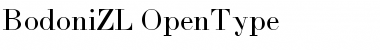 Download BodoniZL Regular Font Title Preview