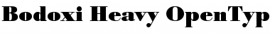 Download Bodoxi-Heavy Regular Font Title Preview