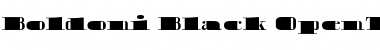 Download Boldoni Black Font Title Preview