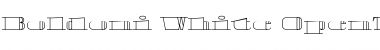 Download Boldoni White Font Title Preview