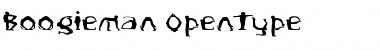 Download Boogieman Regular Font Title Preview