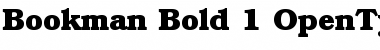 Download ITC Bookman Bold Font Title Preview
