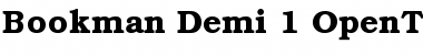 Download ITC Bookman Demi Font Title Preview