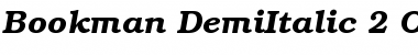Download ITC Bookman Demi Italic Font Title Preview