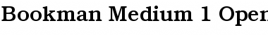 Download ITC Bookman Medium Font Title Preview