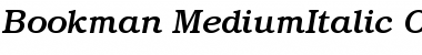 Download ITC Bookman Medium Italic Font Title Preview
