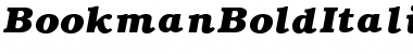 Download Bookman BoldItalic Font Title Preview