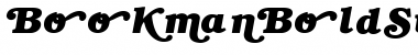 Download Bookman BoldSwashItalic Font Title Preview