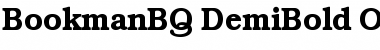 Download Bookman BQ Regular Font Title Preview