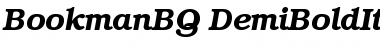 Download Bookman BQ Regular Font Title Preview