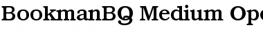Download Bookman BQ Regular Font Title Preview